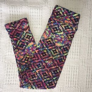 🐠LuLaRoe Kids S/M Fun & Colorful Leggings🐠